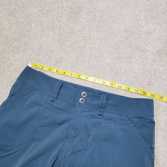 ARC'TERYX Parapet Hiking Capris Pants TerraTex Nylon Gorpcore Blue Women 8 x 19" - Picture 13 of 16